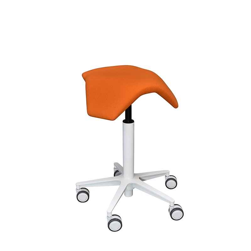myKolme ILOA Joy Snow Saddle Stool Orange